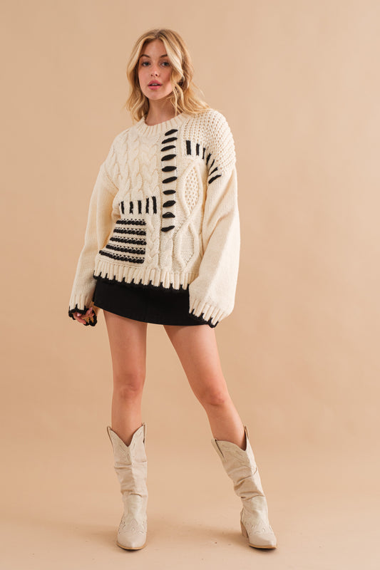 Cozy Cascade Sweater