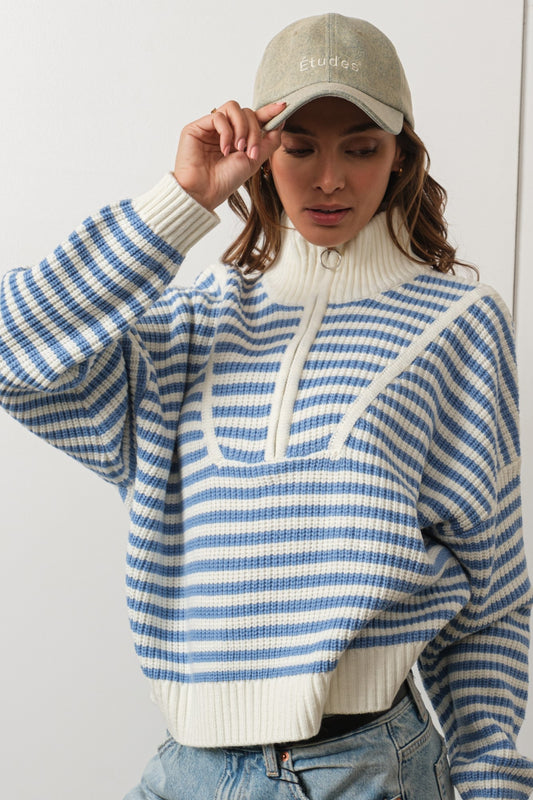 Addison Stripe Sweater