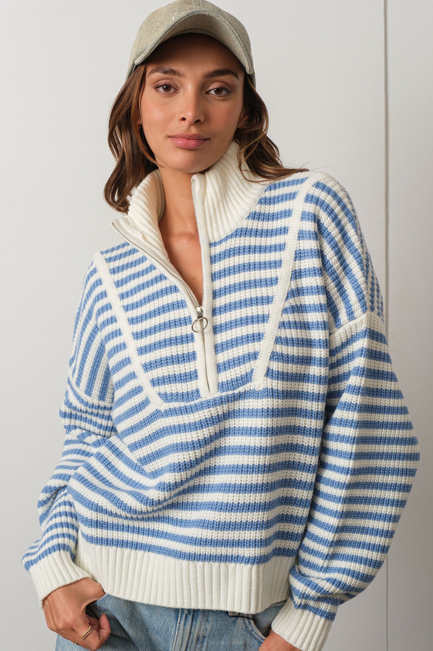 Addison Stripe Sweater