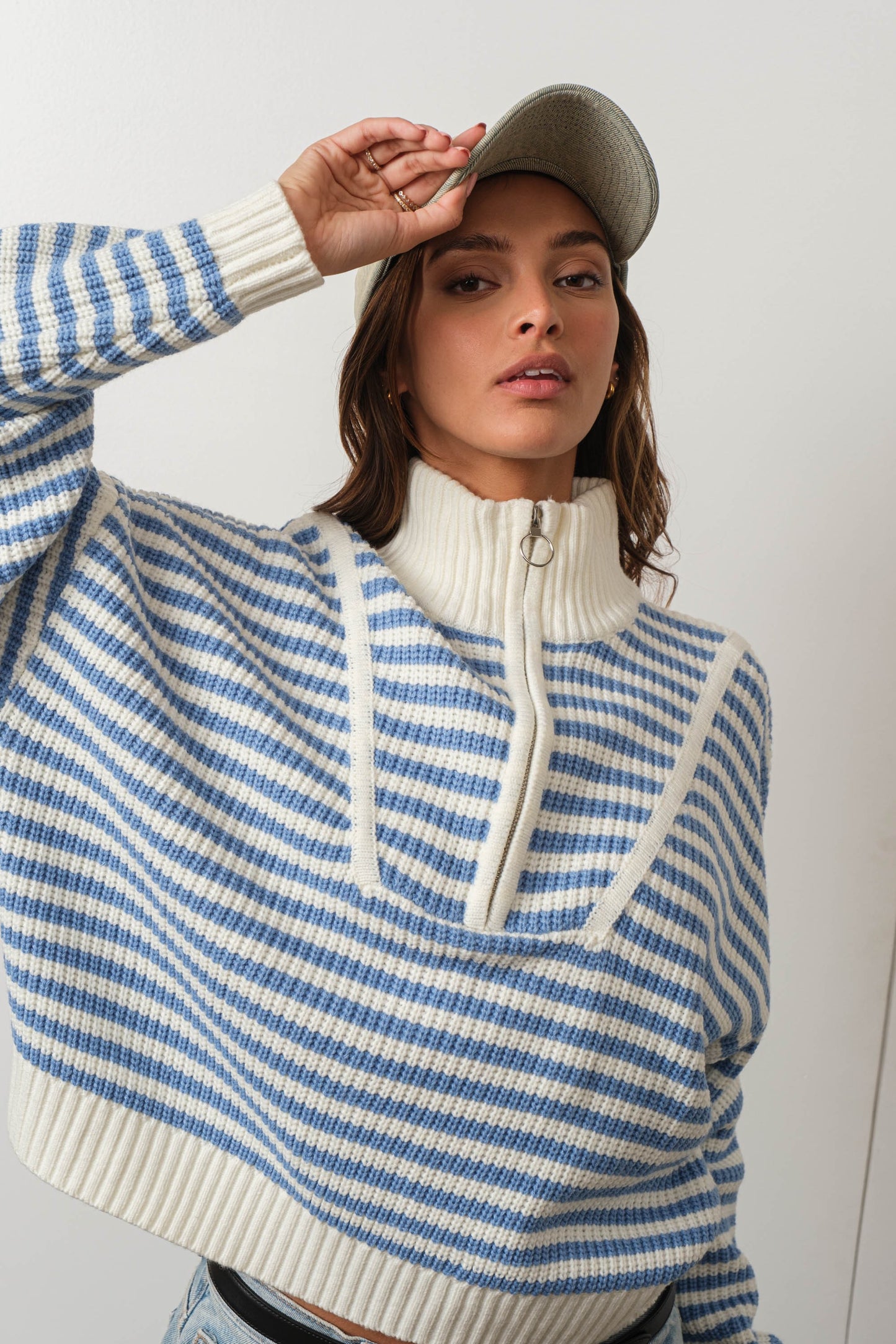 Addison Stripe Sweater