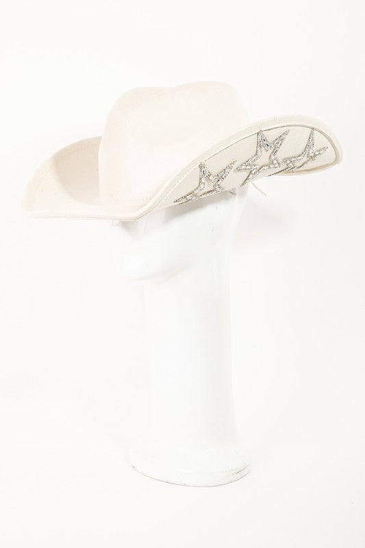 Studded Star Cowboy Hat