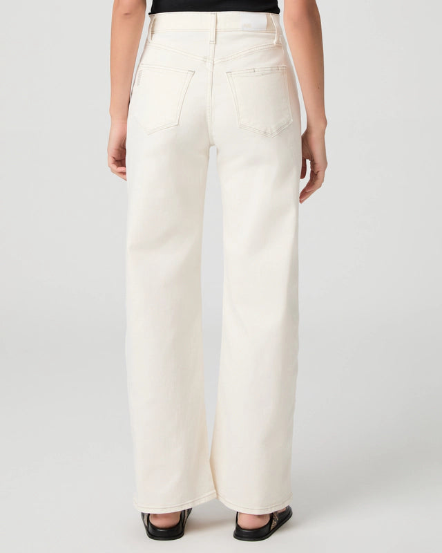 Arellia Skimmer Barrel Leg Jean - Cream Contrast