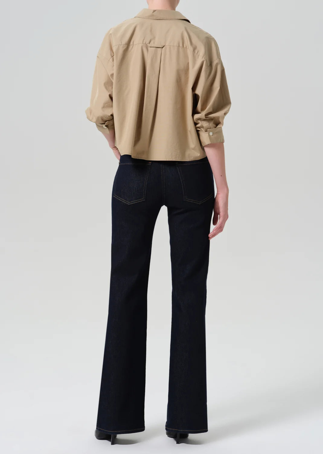 Lilah High Rise Bootcut - Inky Rinse