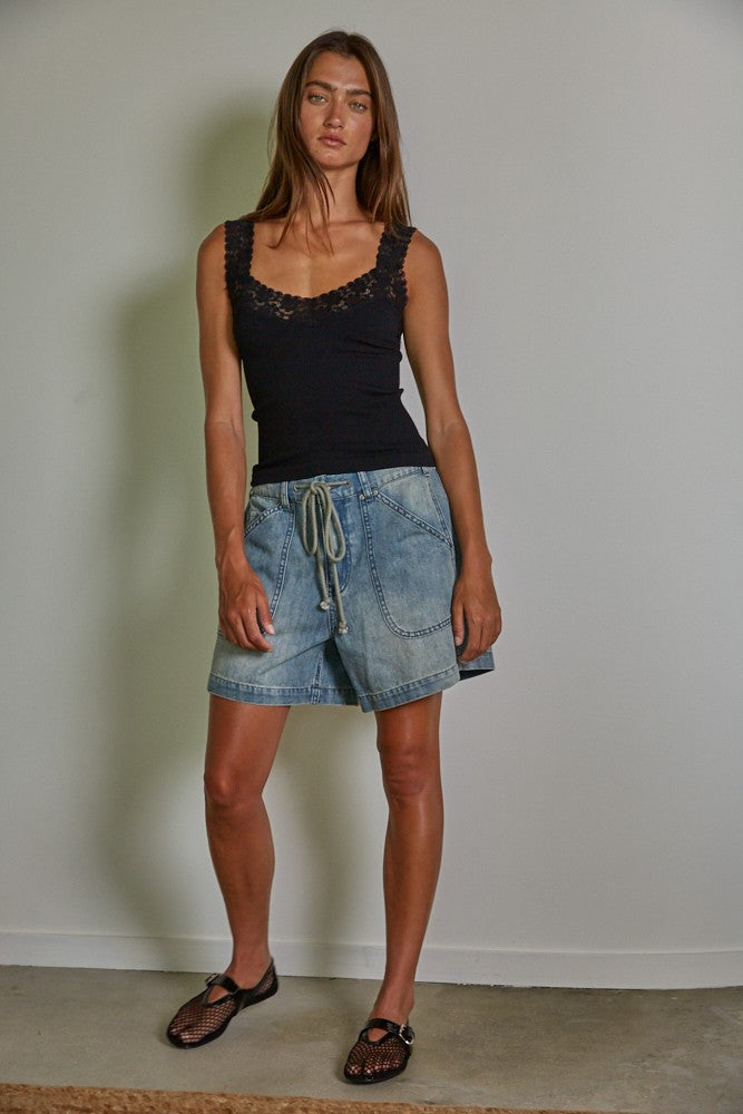 Soft Spot Lace Tank