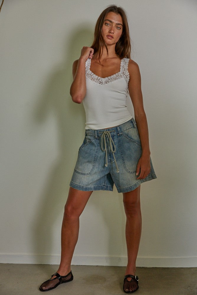 Soft Spot Lace Tank