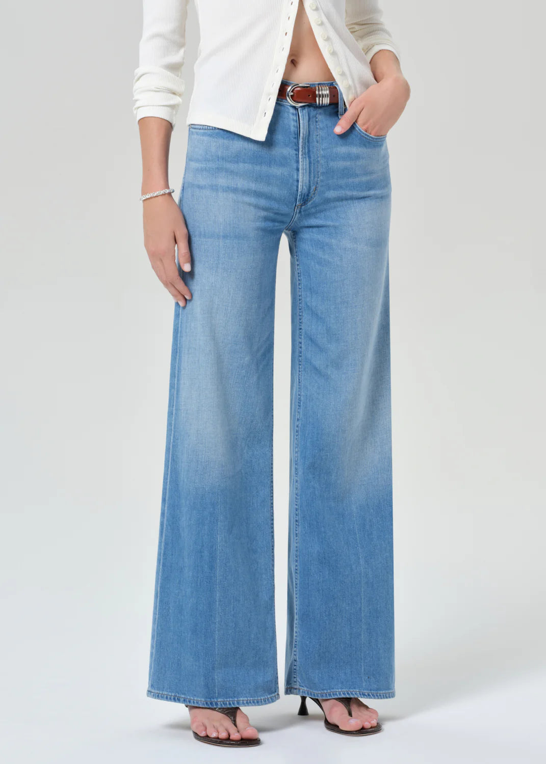 Lyra Long Wide Leg - Canopy