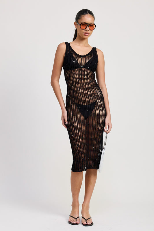 Catching Flights Crochet Maxi