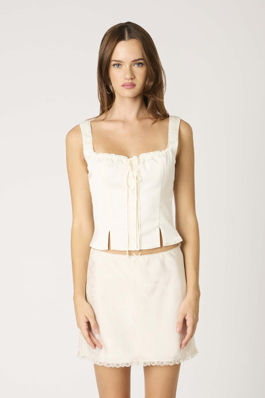 Maybe Later Corset Top