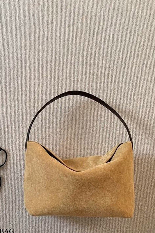 Noa Suede Shoulder Bag