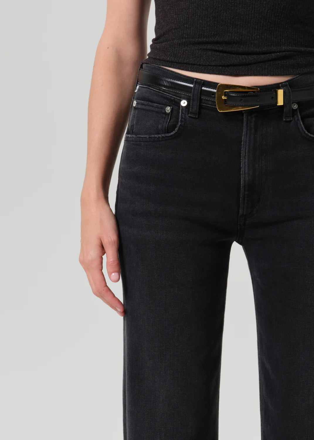 Palma Straight Long Clean Hem - Nebulae