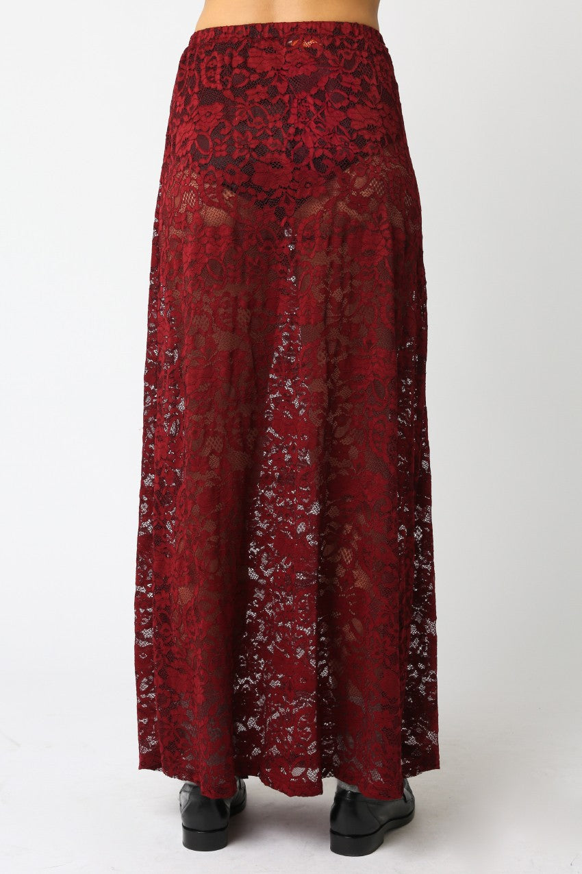 Better Half Lace Maxi Skirt