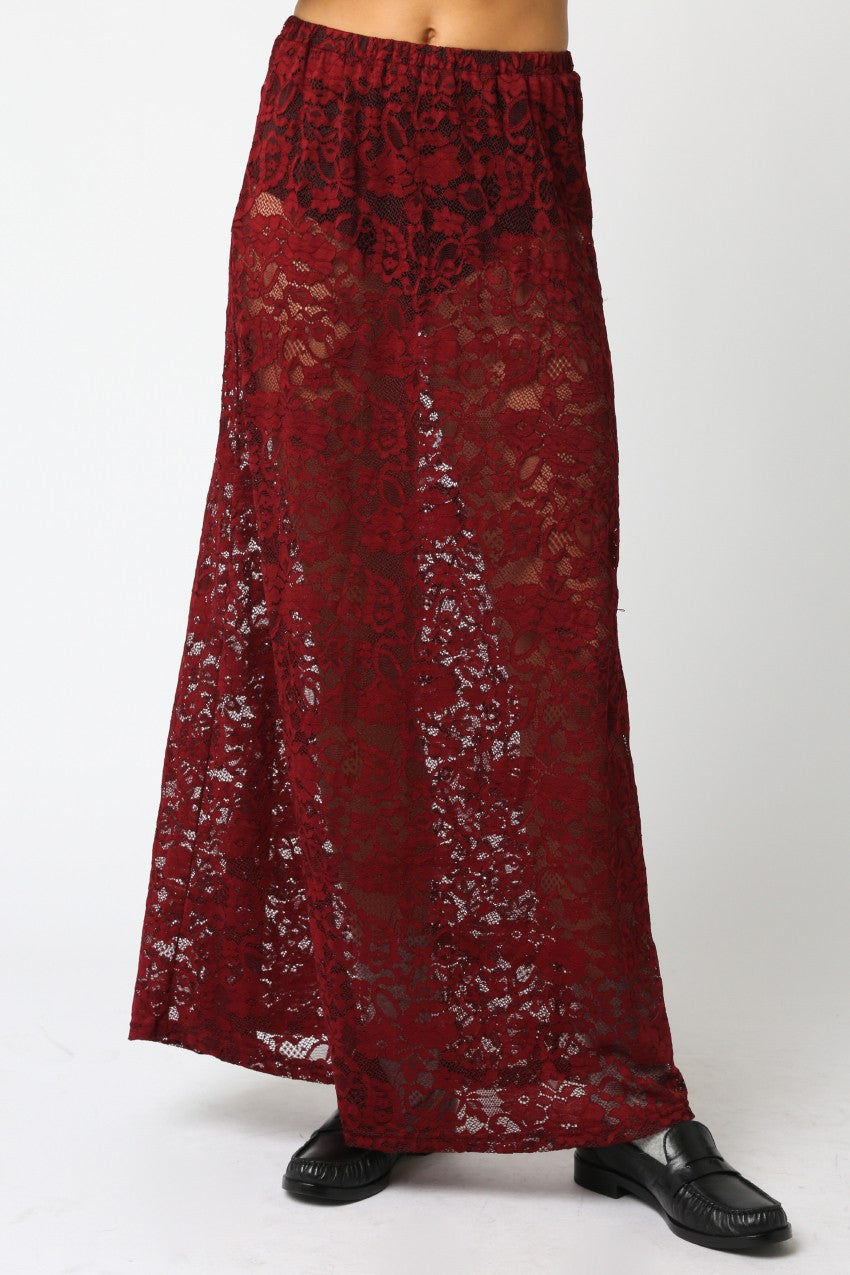Better Half Lace Maxi Skirt