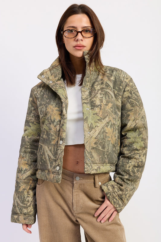 Base Camp Camo Puffer