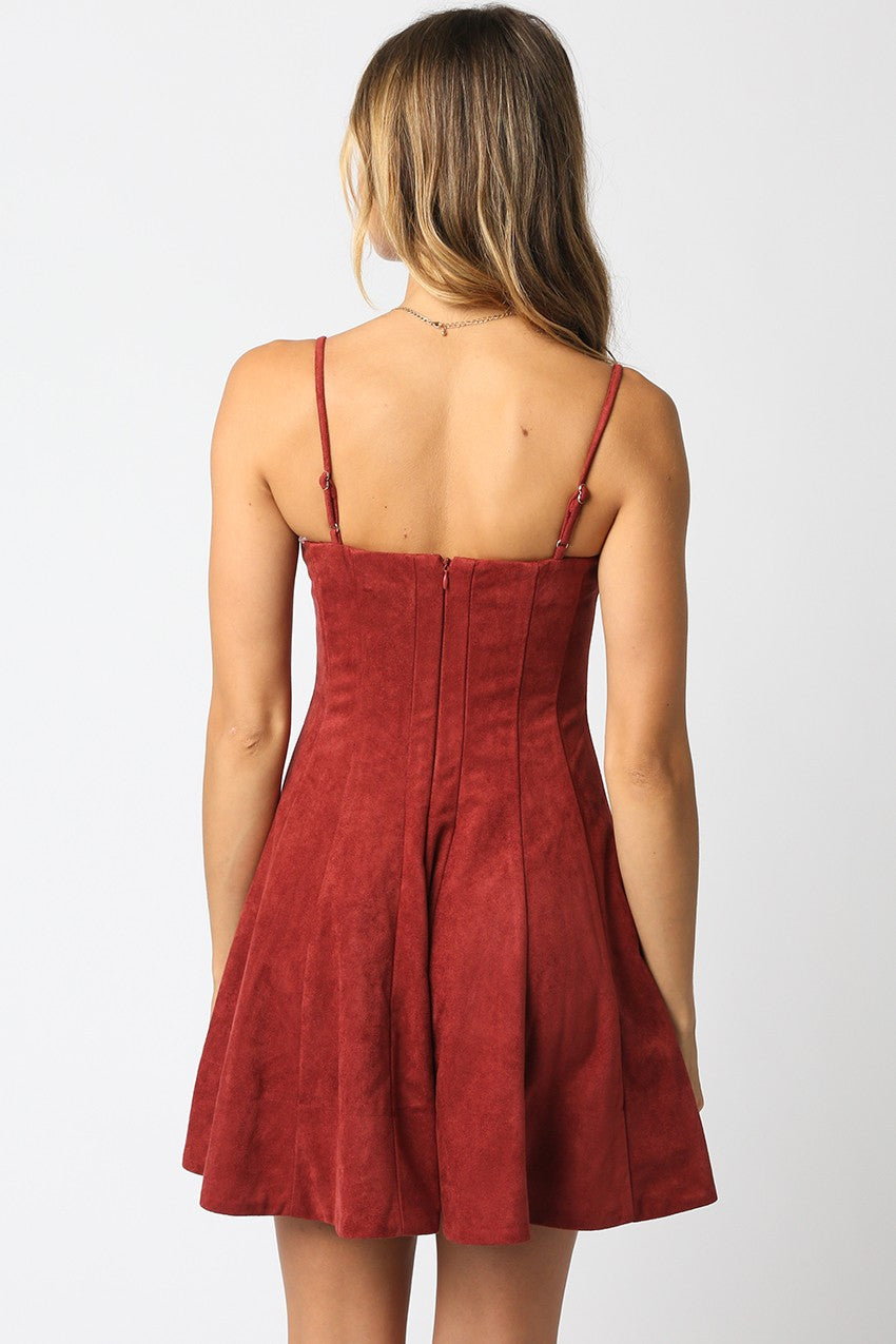 Ember Suede Mini Dress