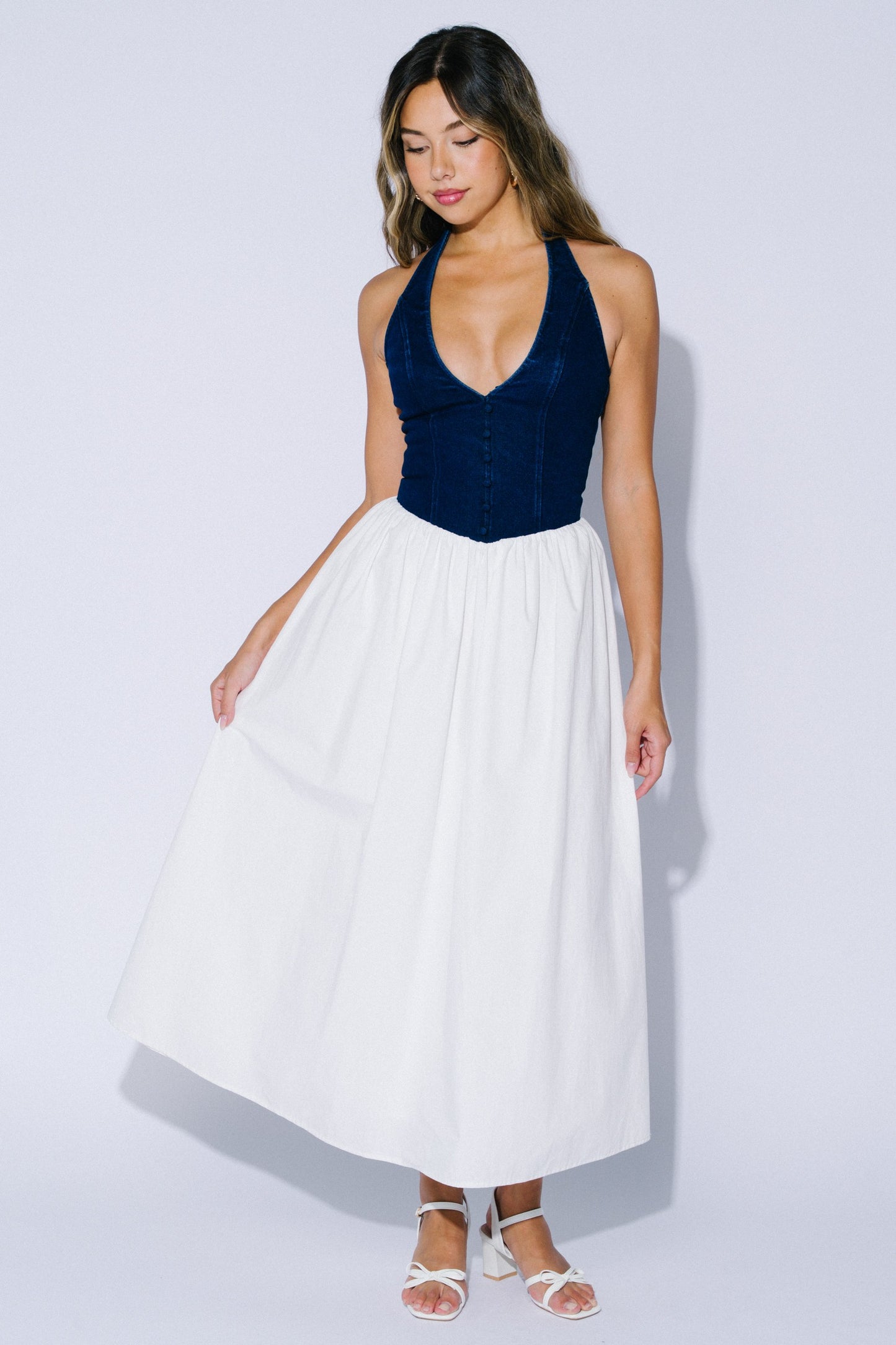 Midnight Mesa Maxi Dress