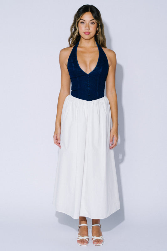 Midnight Mesa Maxi Dress