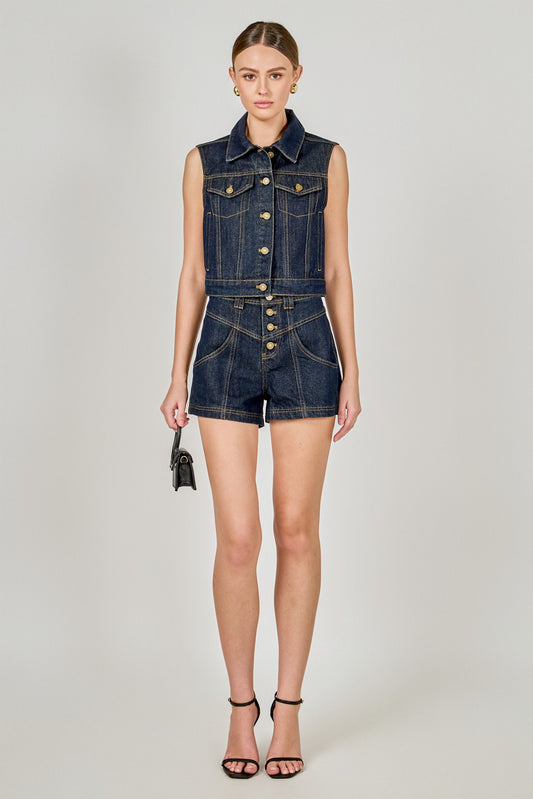 Palisades Denim Vest