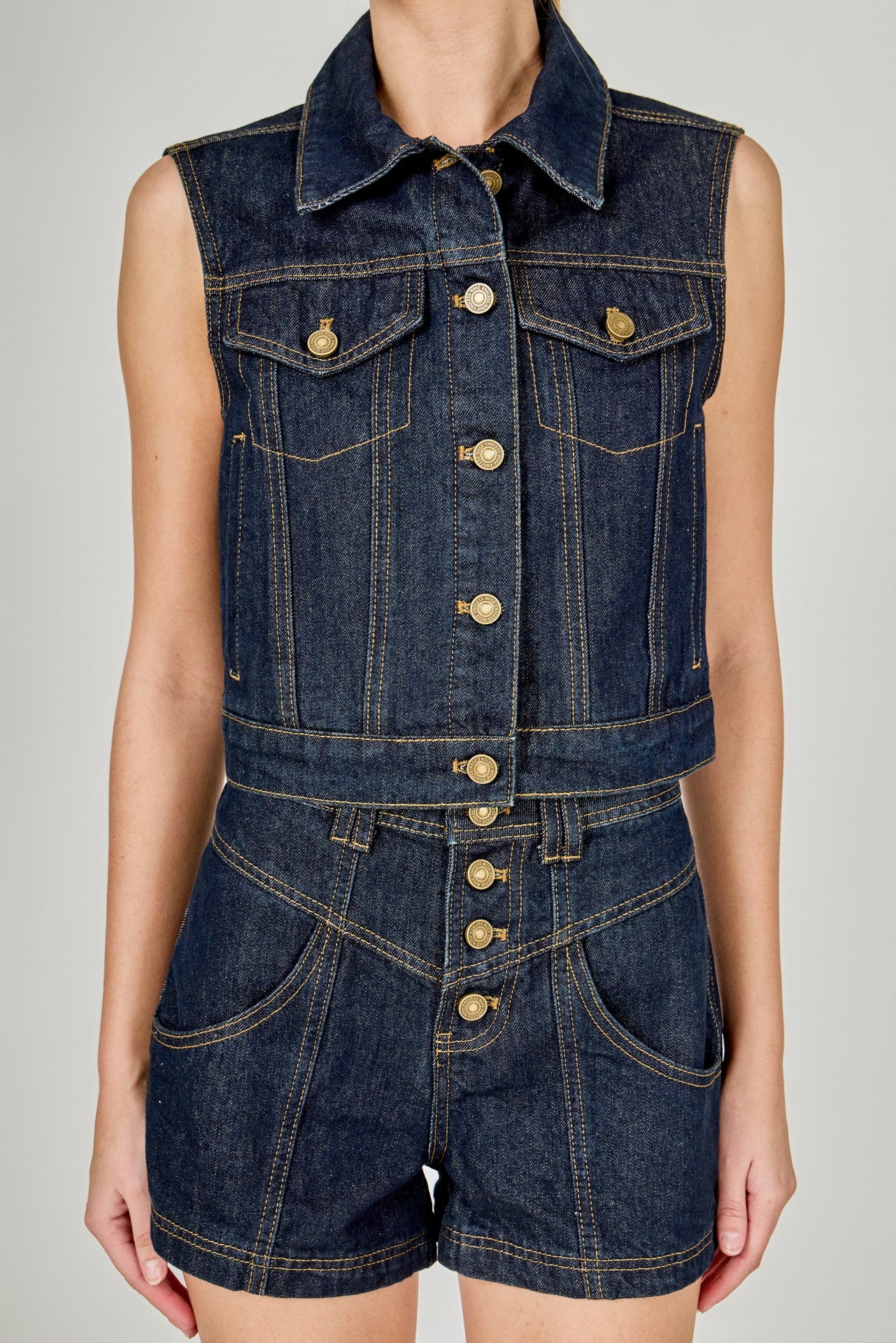 Palisades Denim Vest