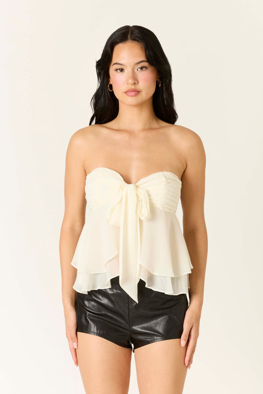 Palmetto Straplesss Top