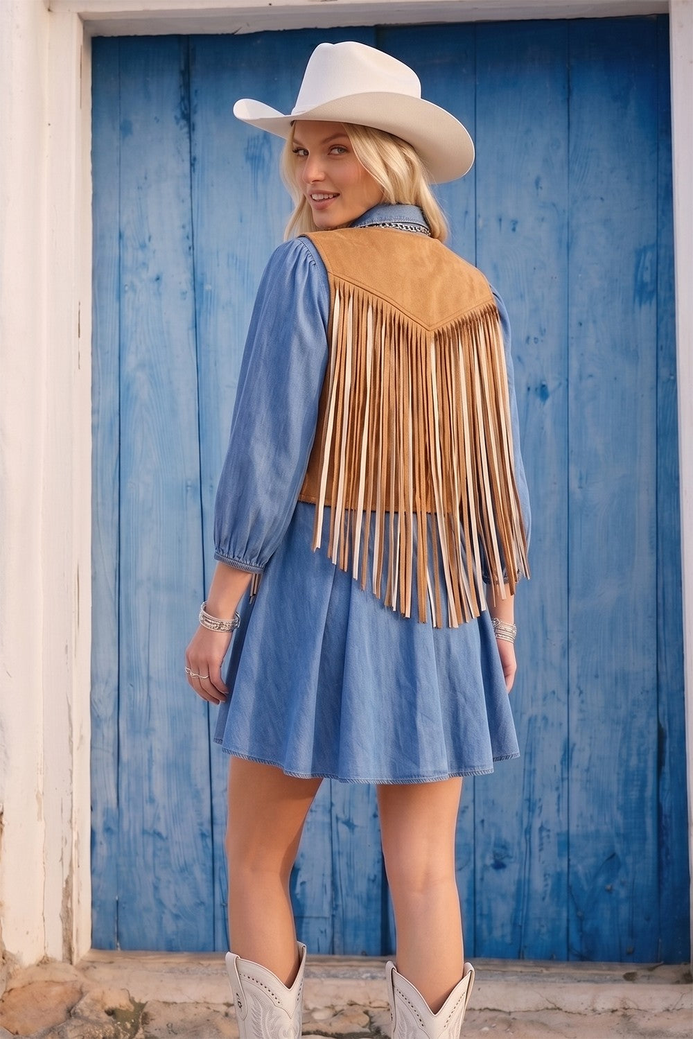 Dutton Fringe Vest