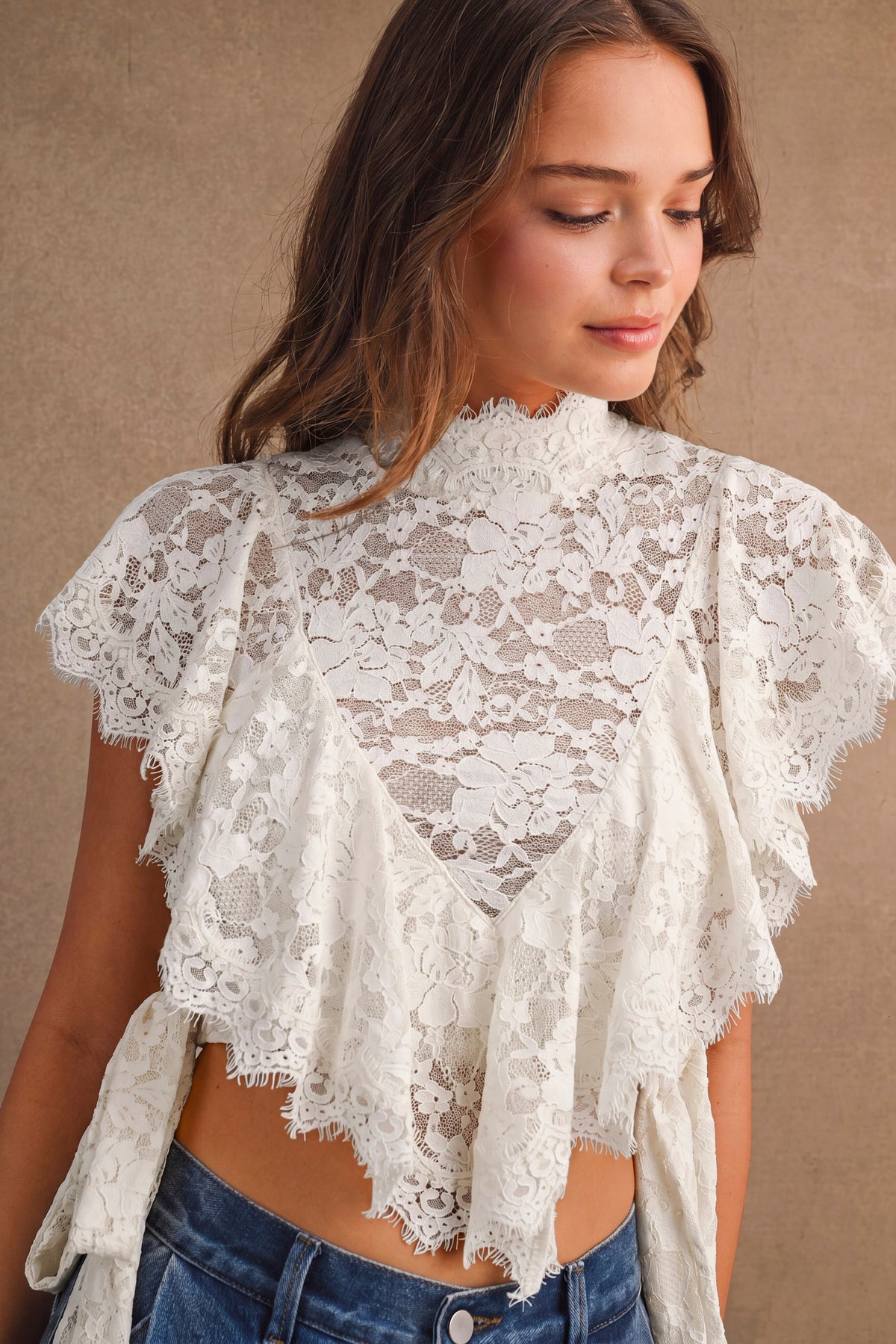 Lace Enchantment Top