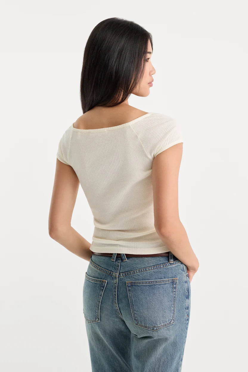 The Variegated Rib Top