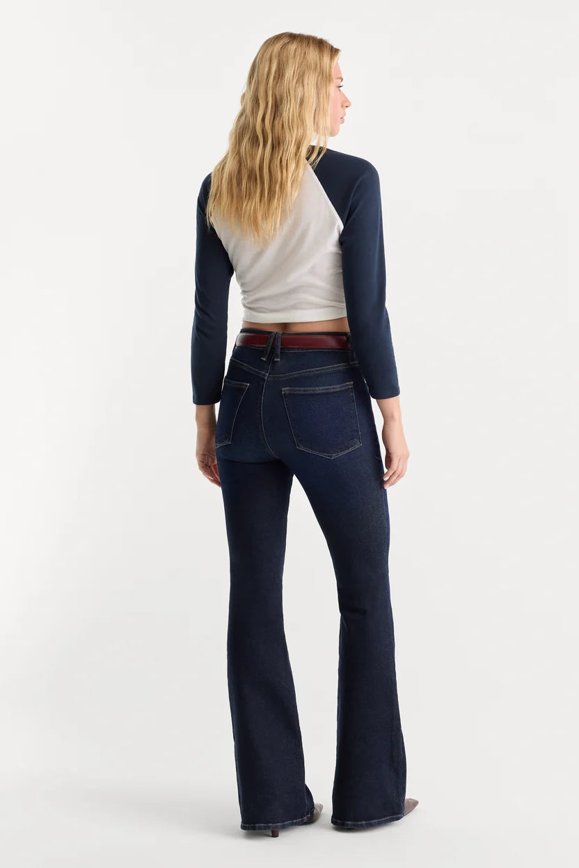Good Legs Flare Jeans - Rinse