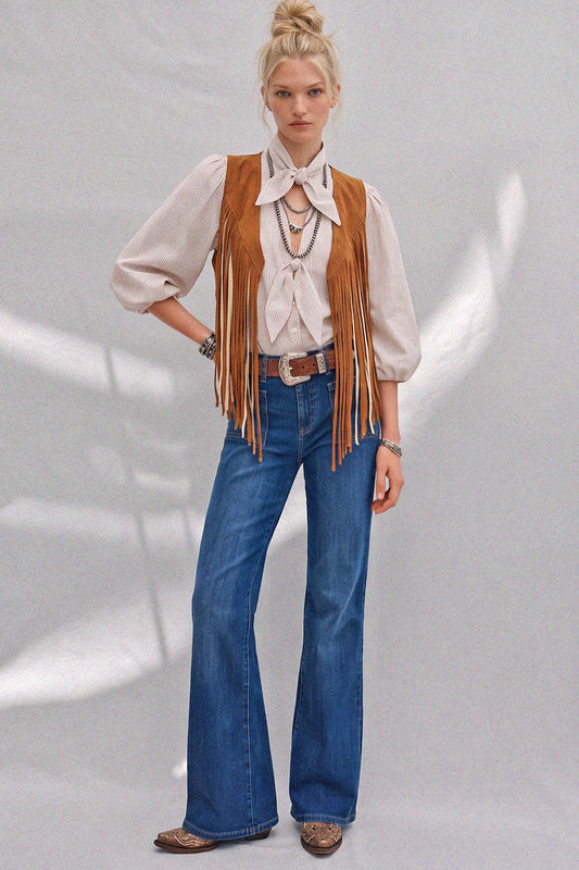 Dutton Fringe Vest