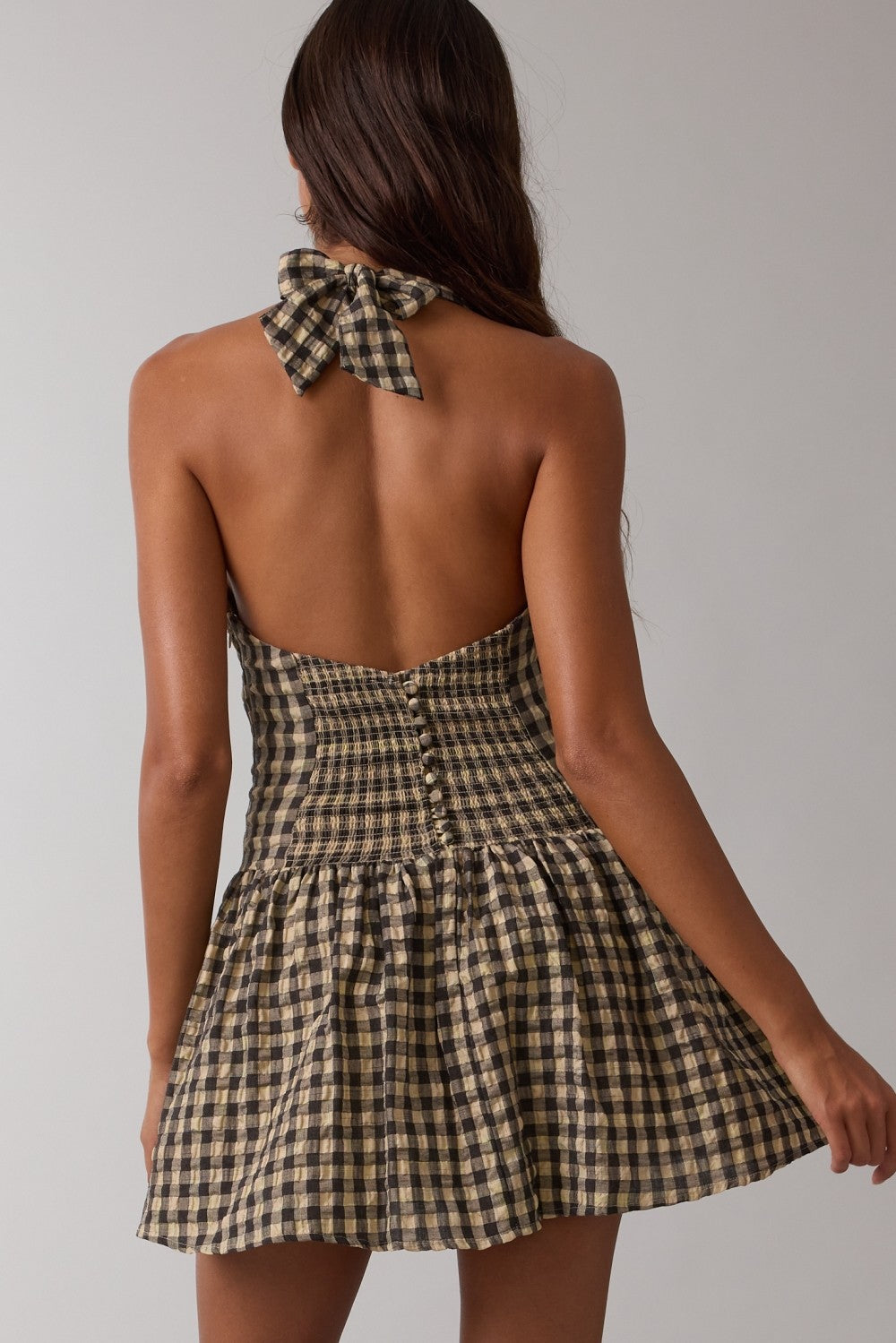 Checkered Crush Mini Dress