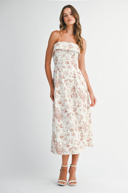 Prairie Rose Midi Dress