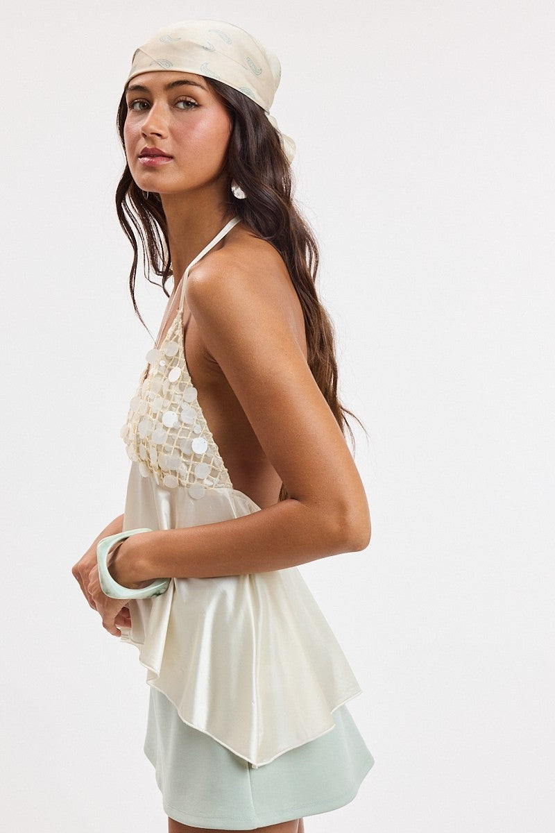 Salty Shores Halter Top