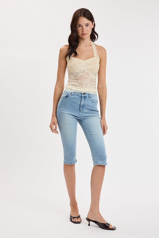 Always On Denim Capris