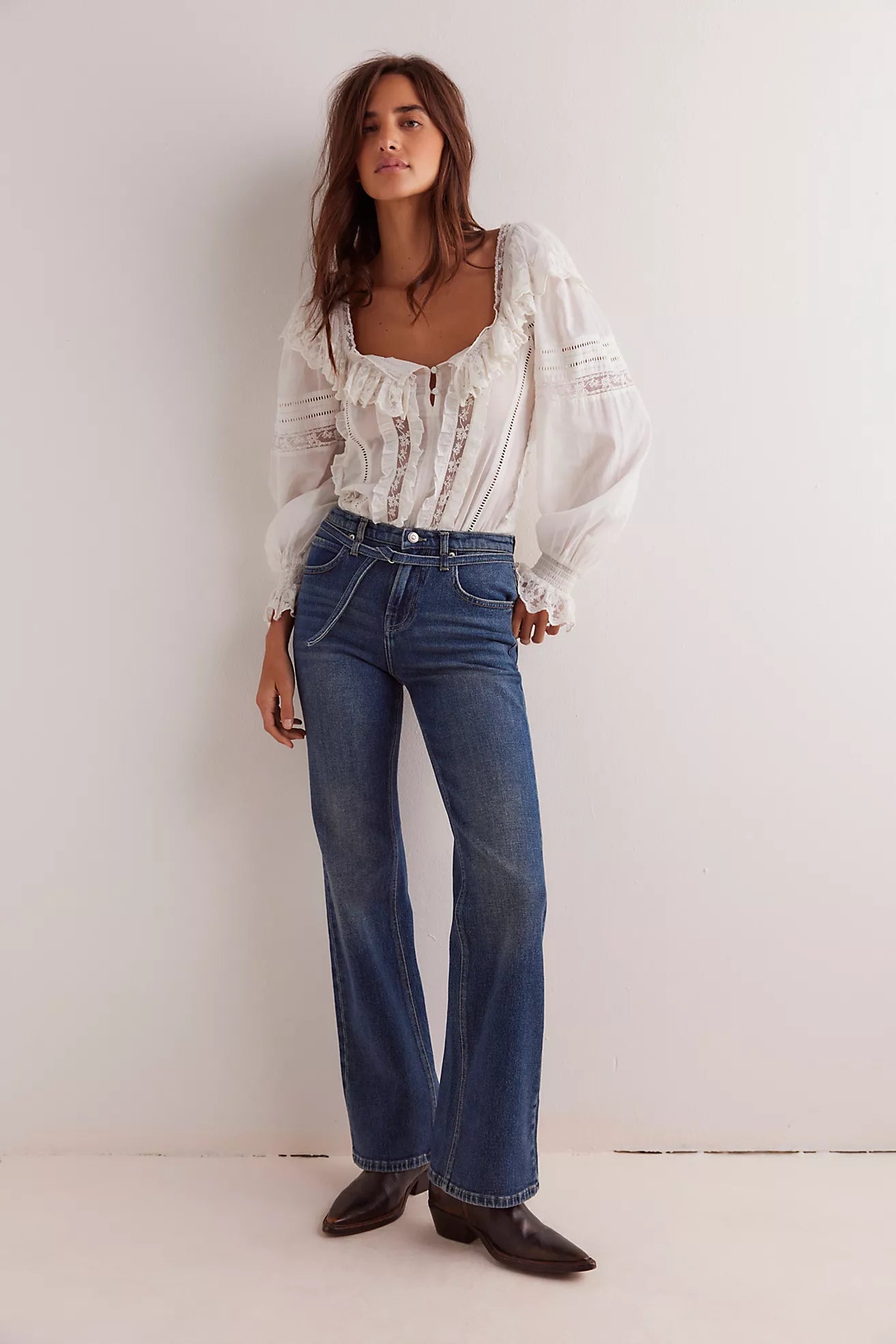 Sabine Slim A-Line Jeans