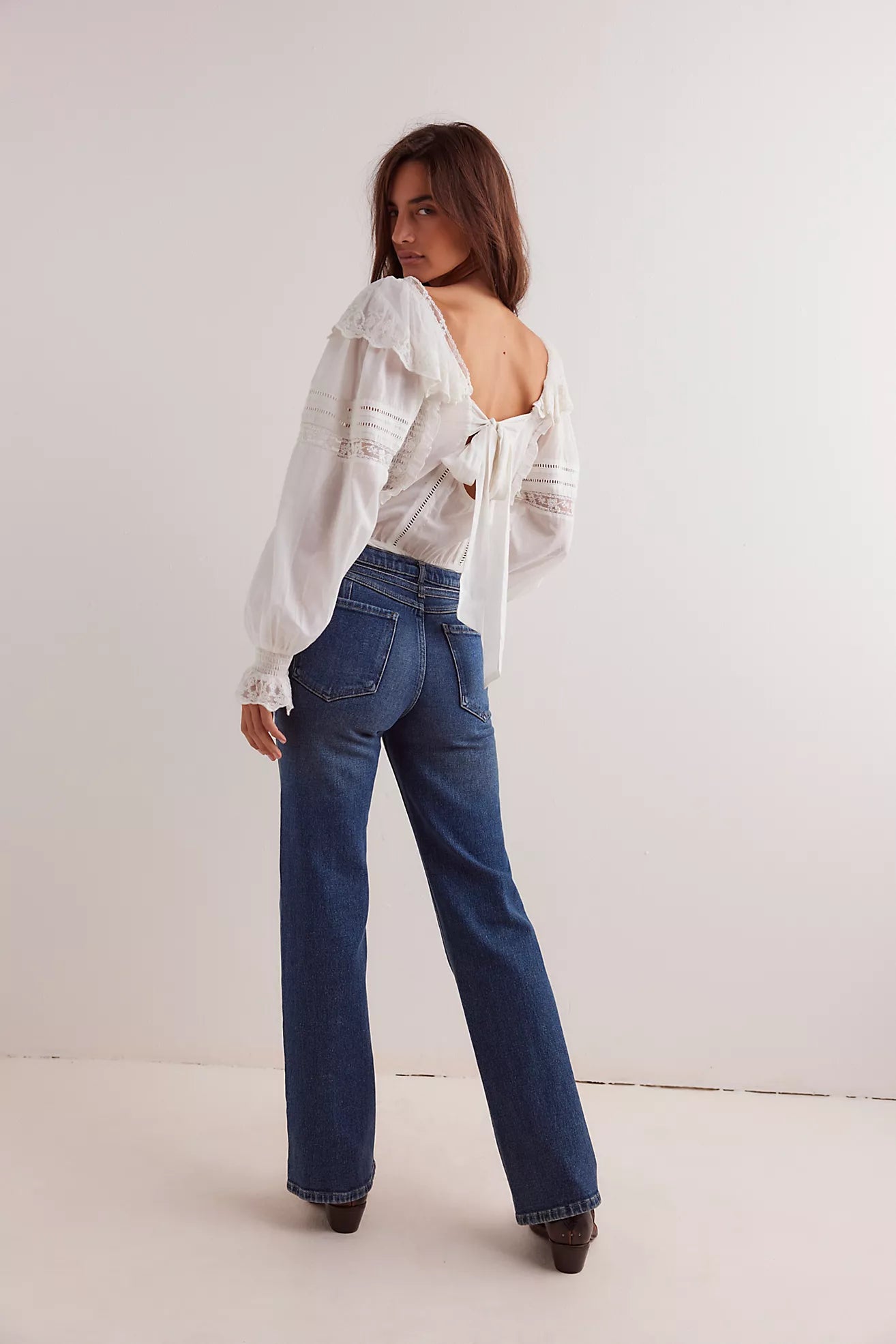 Sabine Slim A-Line Jeans