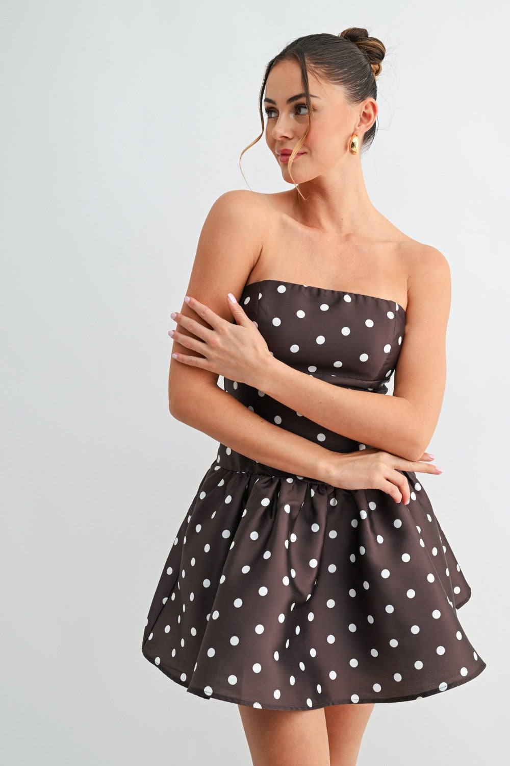 Whispered Chic Mini Dress