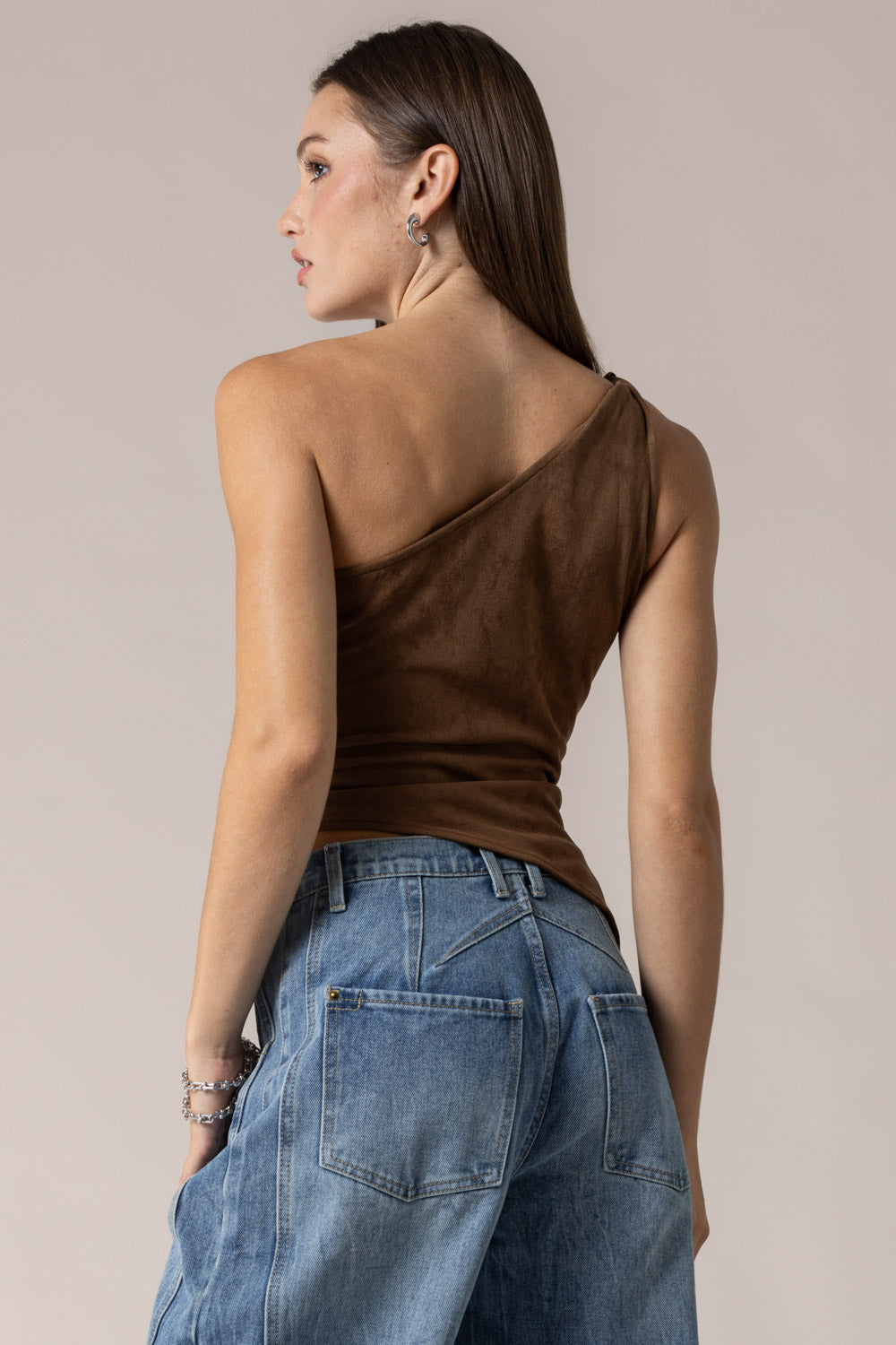 Janie Suede Top