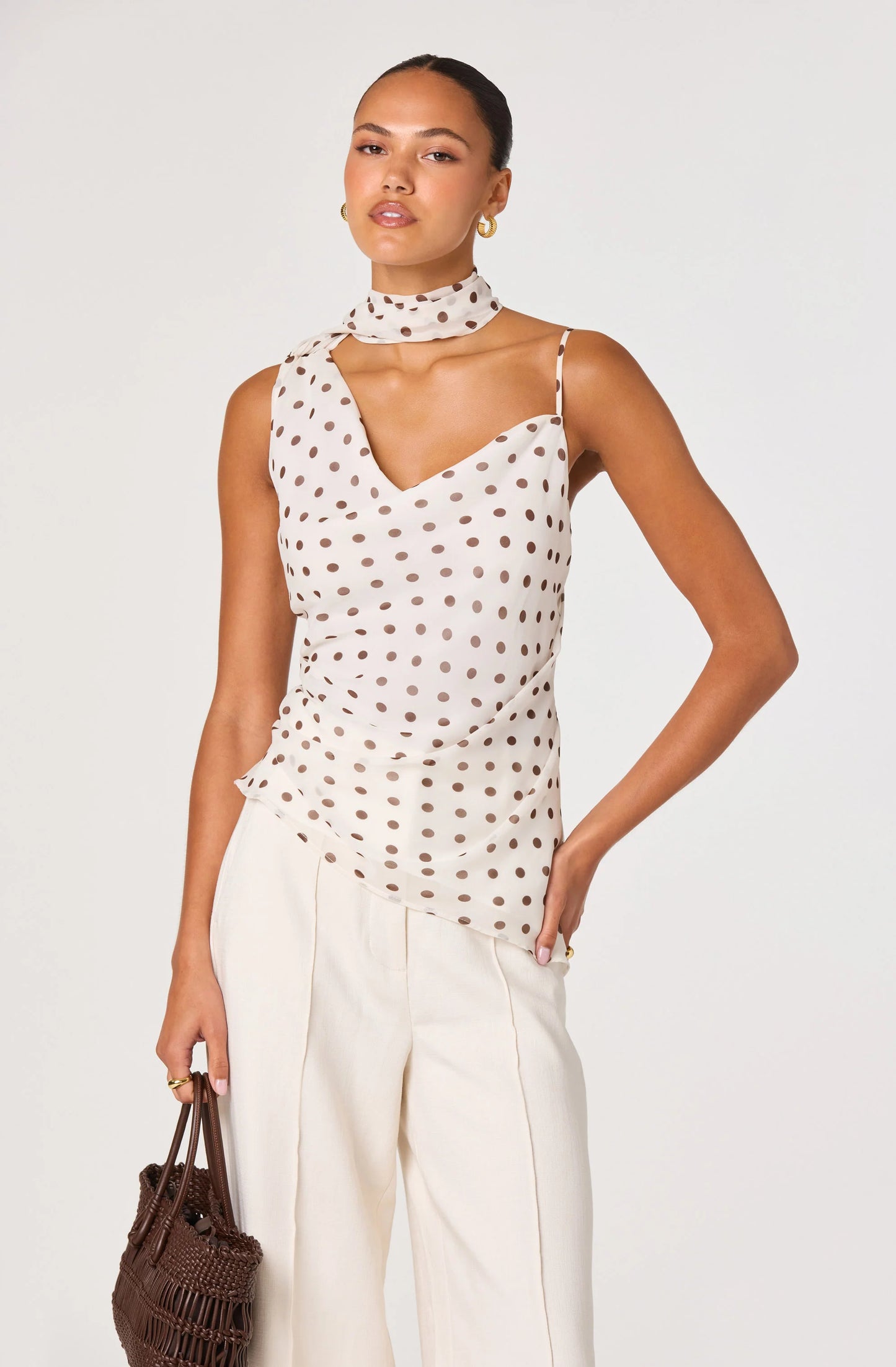 Adrie Scarf Top