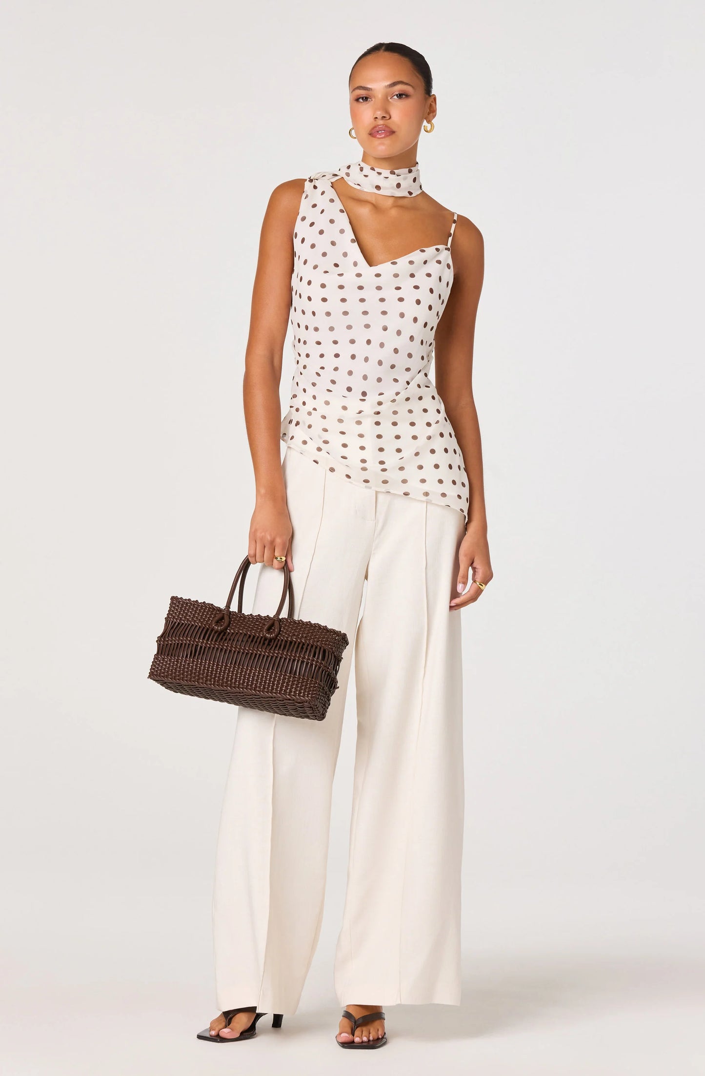 Adrie Scarf Top