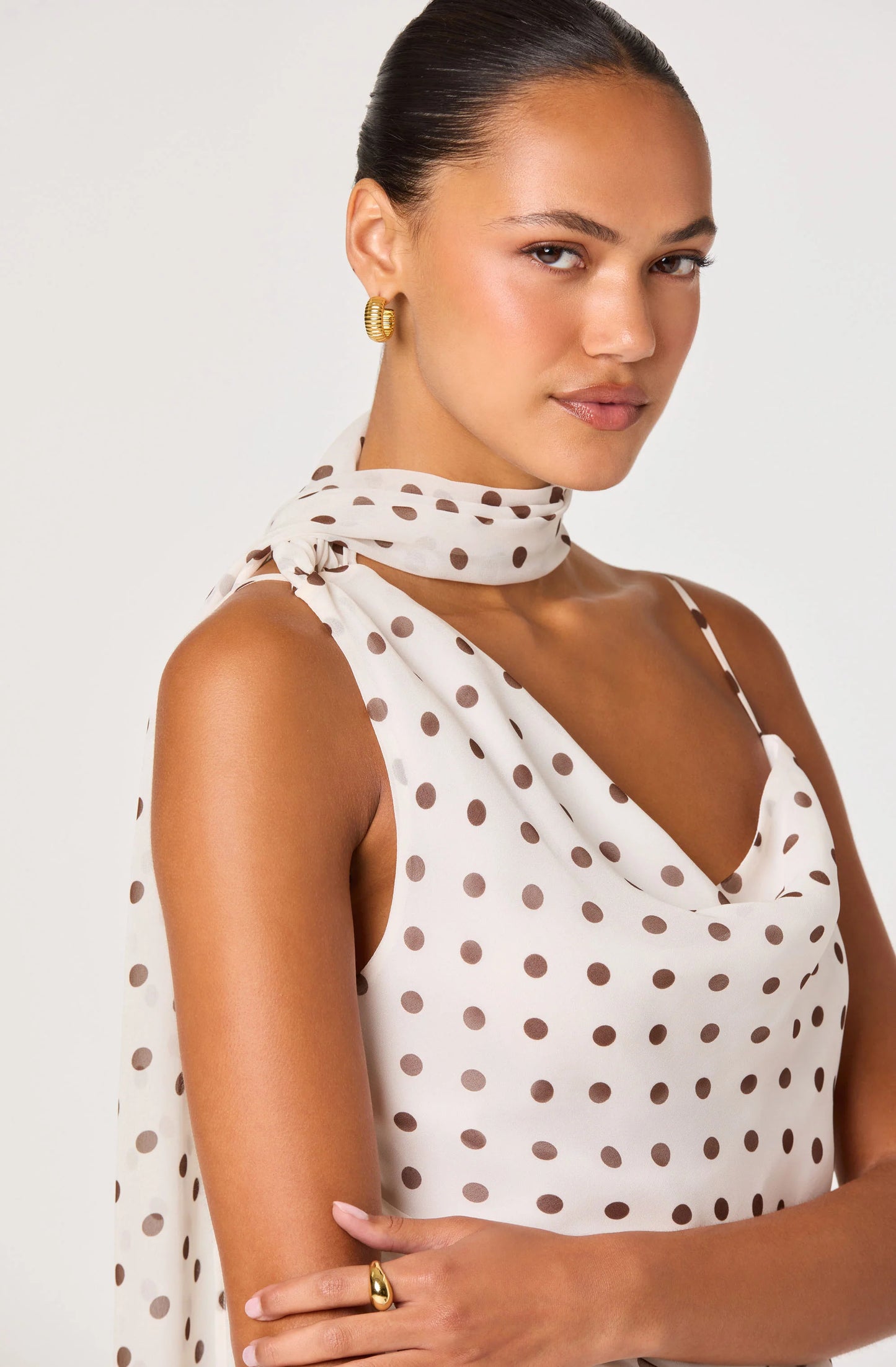 Adrie Scarf Top
