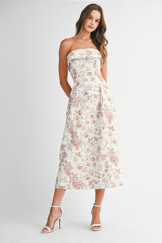 Prairie Rose Midi Dress