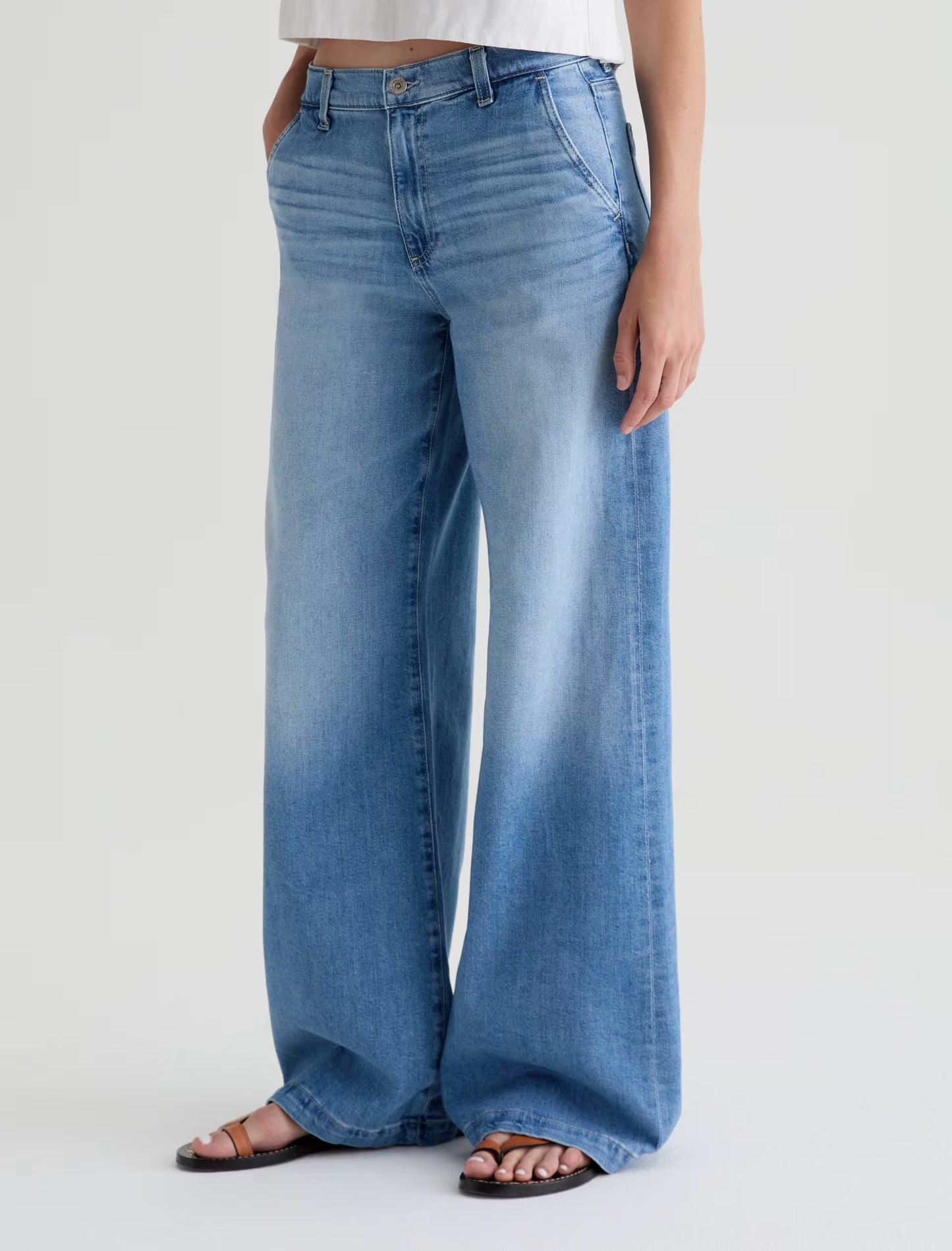 Stella Low Slung Palazzo - Escalate