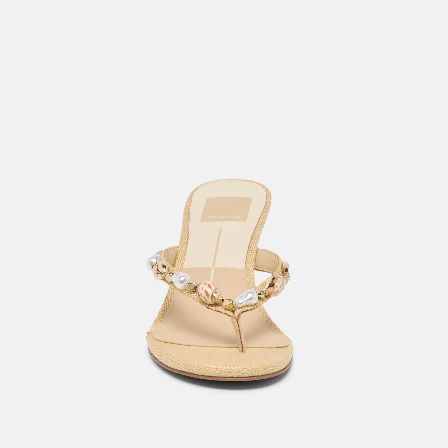 Daksie Heel - Natural Raffia