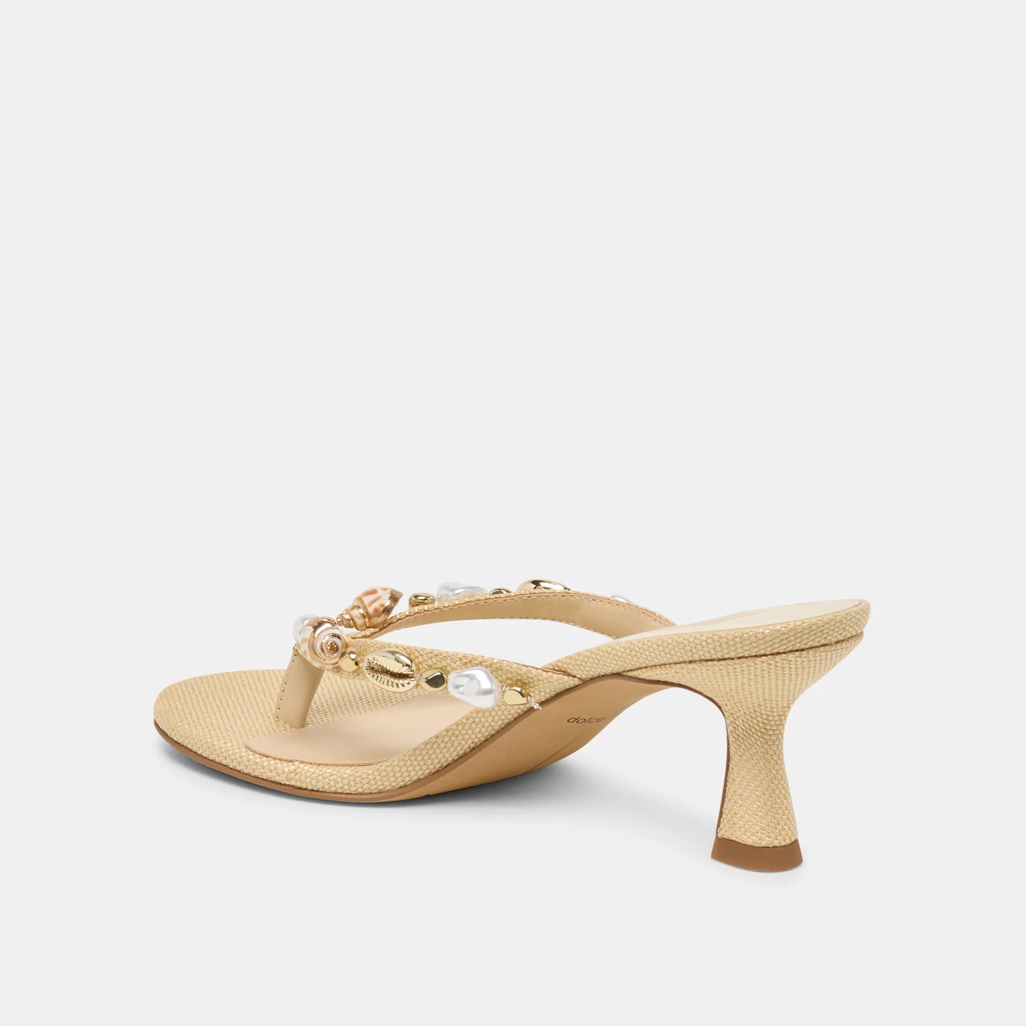 Daksie Heel - Natural Raffia