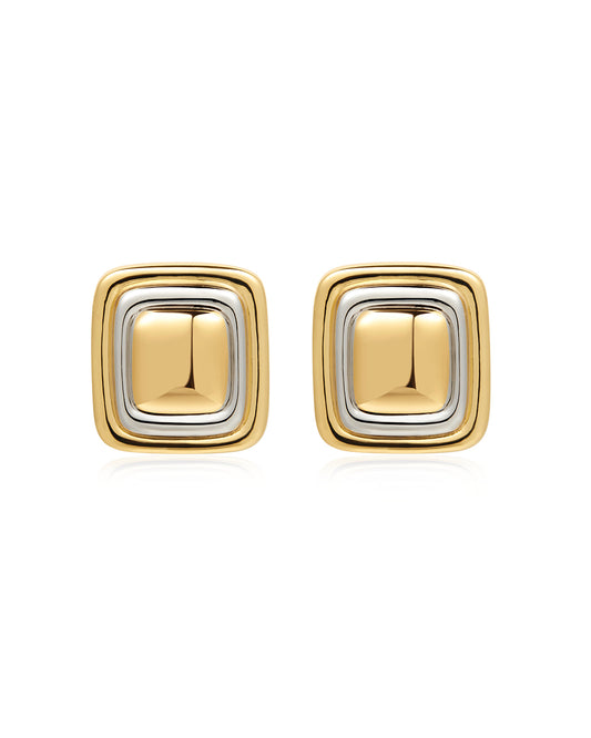 Dalia Two-Tone Studs