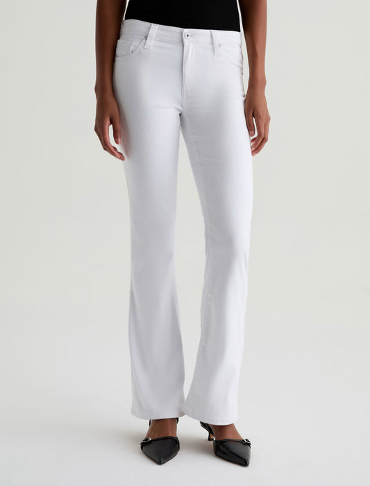 Angel Low-Rise Boot Cut- Gallery White