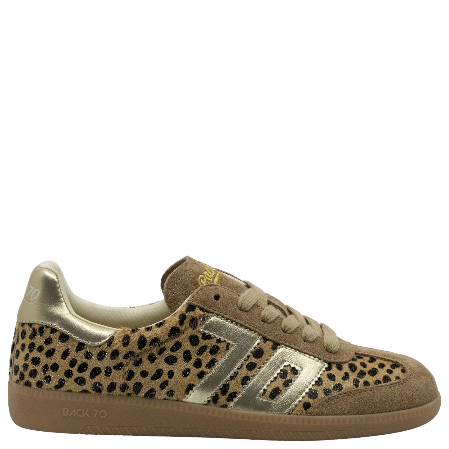 Cloud W26 Sneaker - Leopard Gold