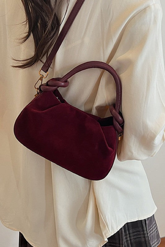 Haven Suede Handbag