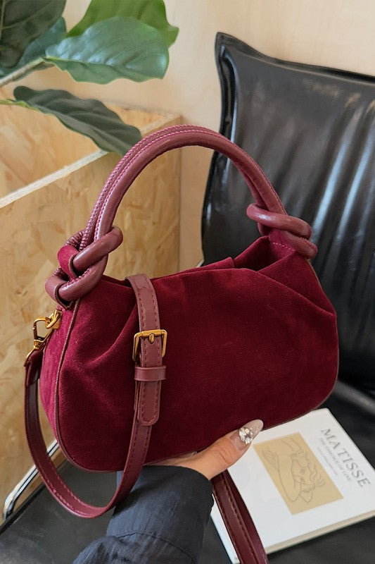 Haven Suede Handbag