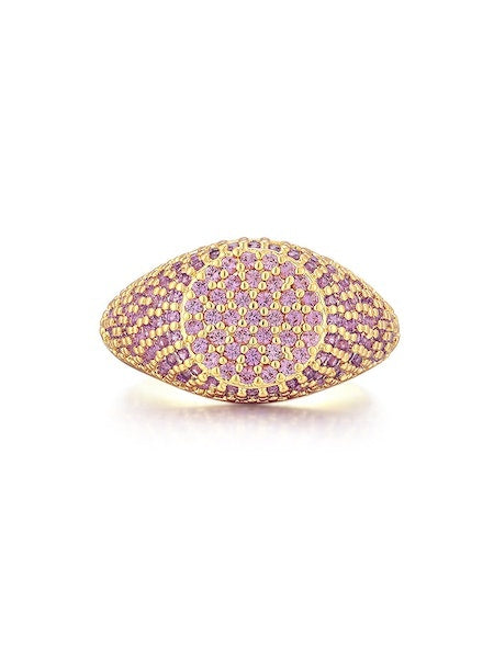 Pave Signet Ring