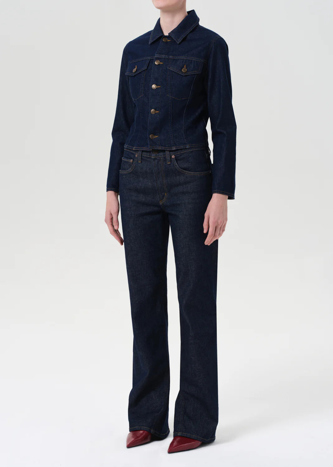 Contoured Jacket- Rinse